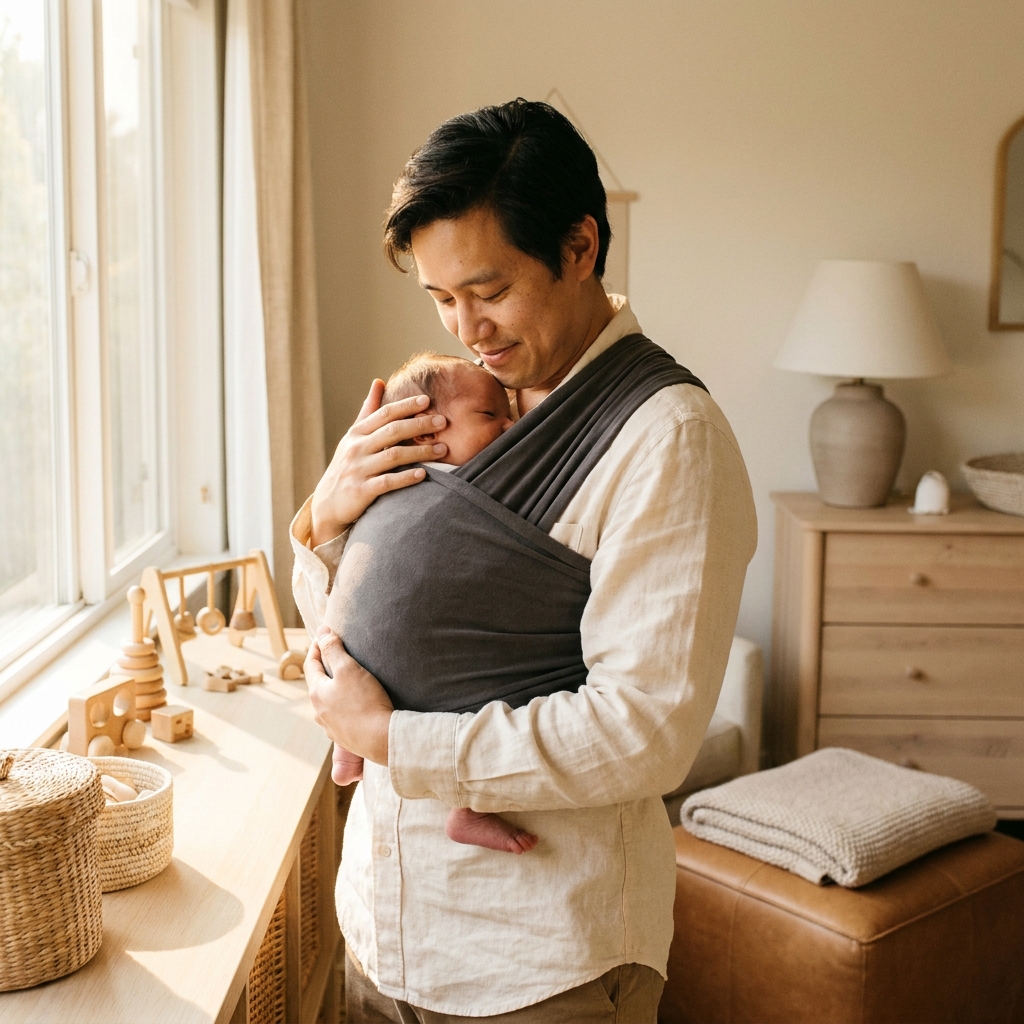 Baby Wrap Carrier Stretchy Ergonomic Newborn