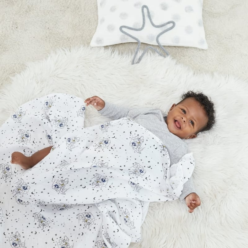 aden + anais Muslin Swaddle Blankets, 4 Pack