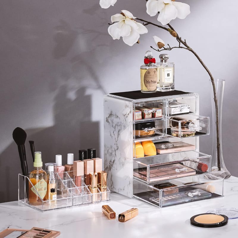 Acrylic Makeup & Cosmetic Organizer