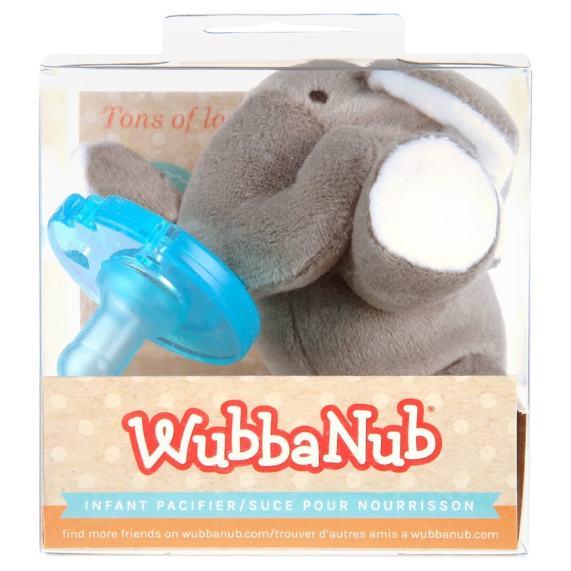 WubbaNub Infant Pacifier (Elephant)