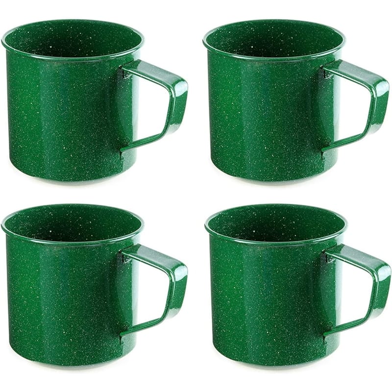 Enamel Camping Mug Set (Set of 4)