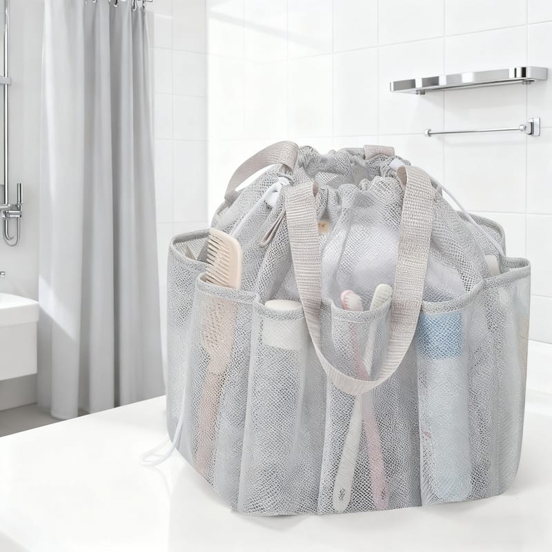 Mesh Shower Caddy Tote