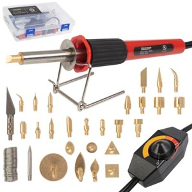 Wood Burning Kit with Assorted Tips