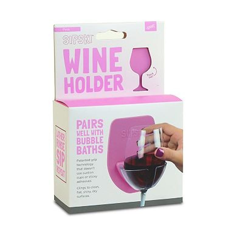 Sipski Shower Wine Glass Holder