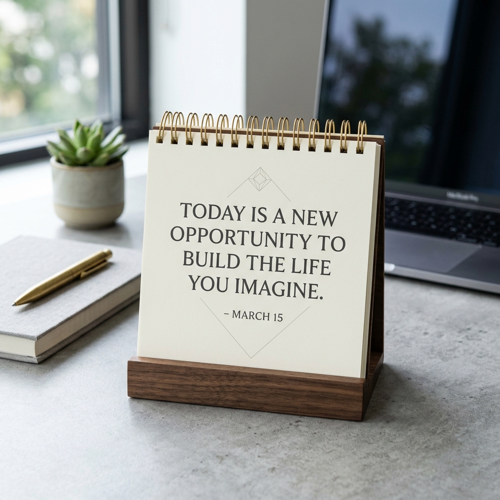 Motivational Desk Calendar