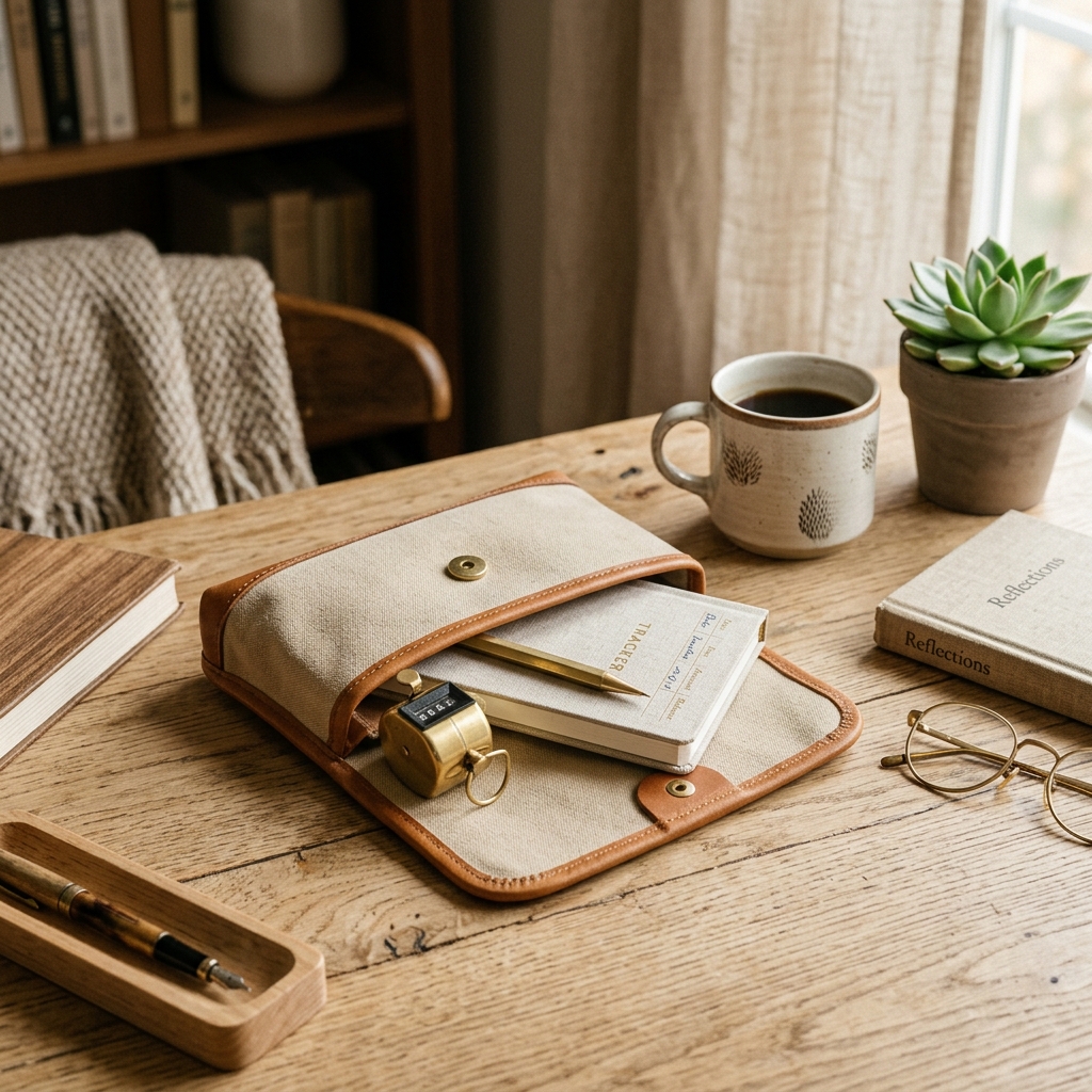 Tally Counter & Finance Tracker Pouch