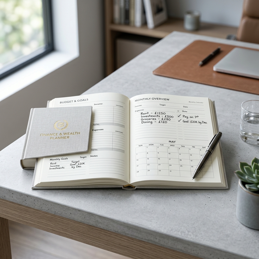 Personal Finance Planner Book