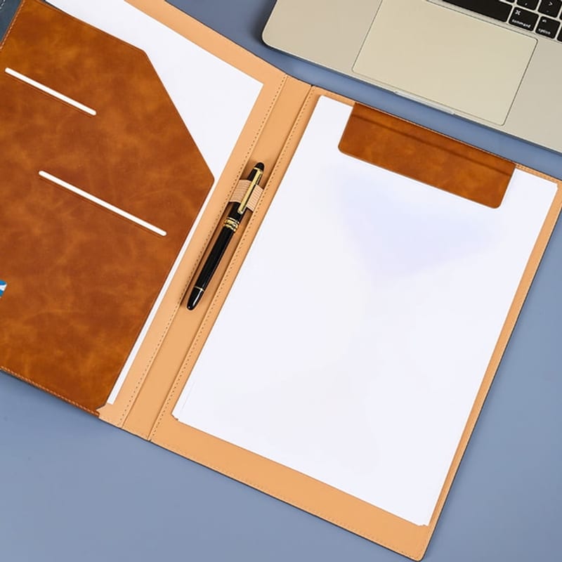 Leather Padfolio Portfolio and Resume Holder