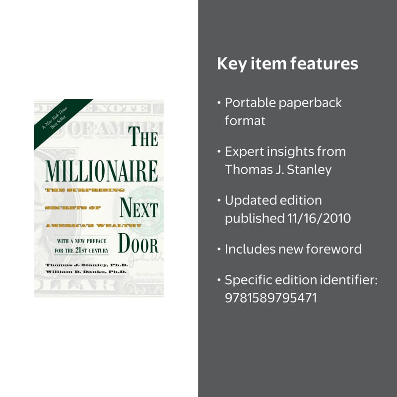 The Millionaire Next Door by Thomas Stanley