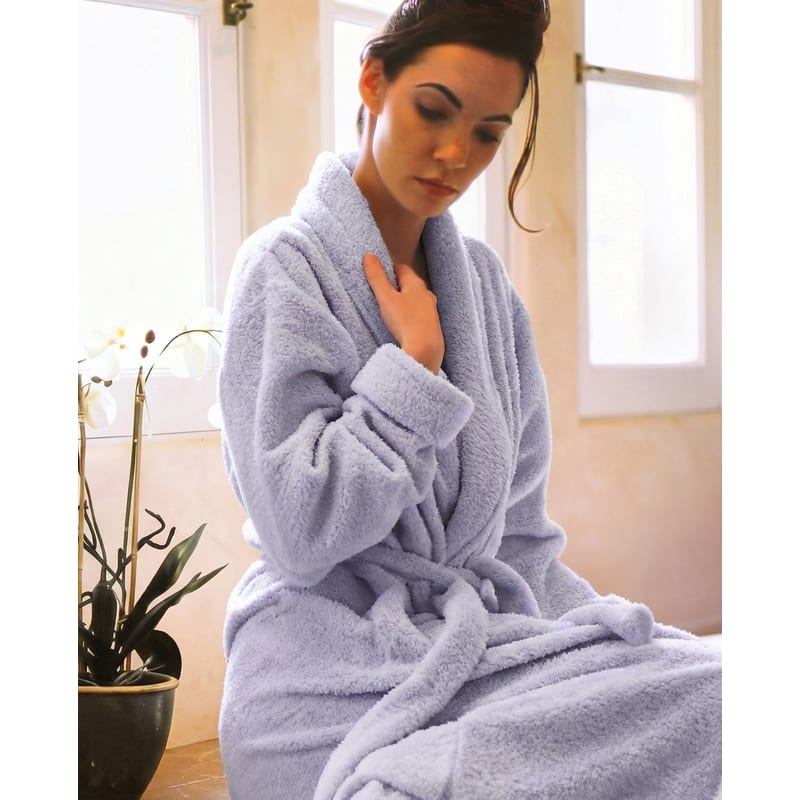 Plush Fleece Spa Robe