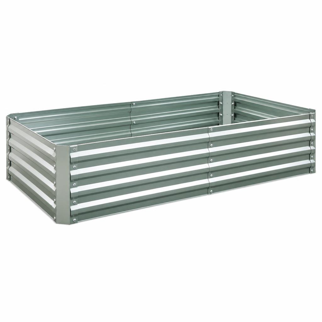 Vego Garden 17-In Metal Raised Garden Bed Kit