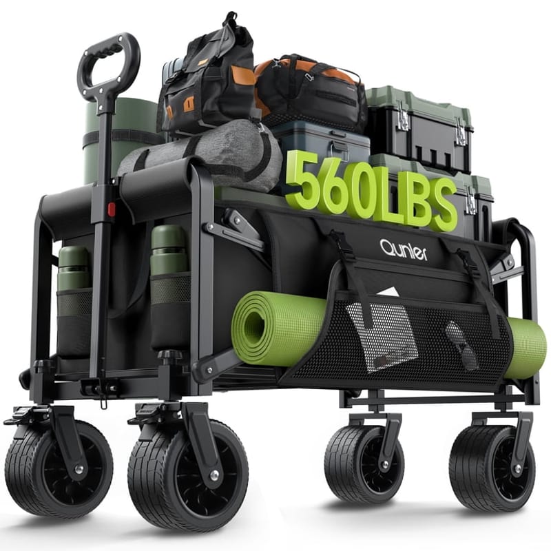 Heavy-Duty Folding Garden Wagon