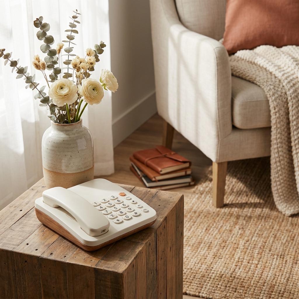 Large Button Amplified Cordless Phone