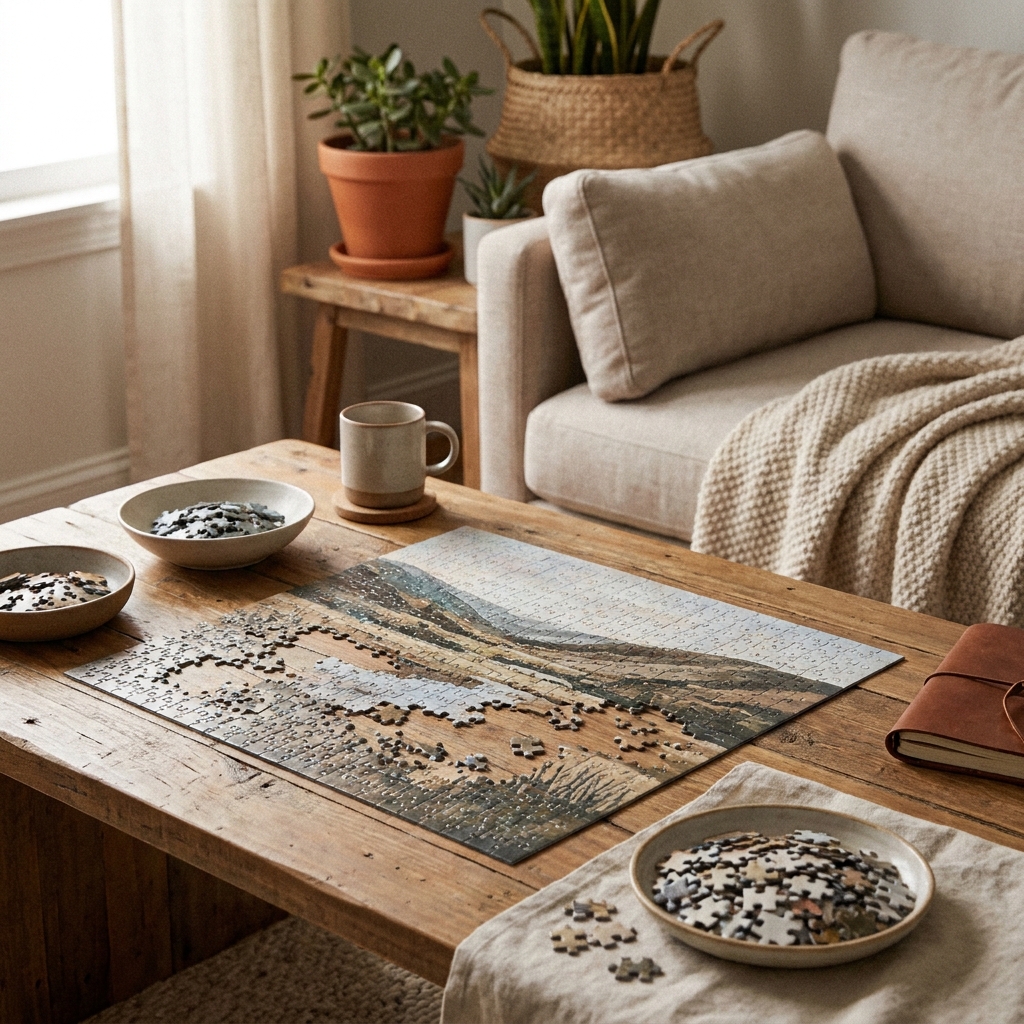 Jigsaw Puzzle 500 Pieces Large Format Scenic