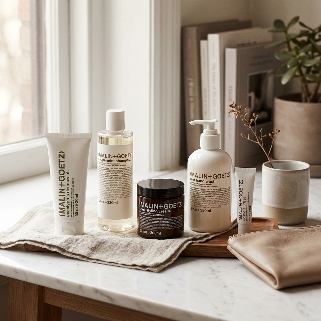 Malin+Goetz Men's Skincare Essentials Kit Travel