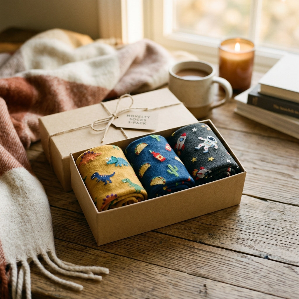 Cool Novelty Socks 3-Pack