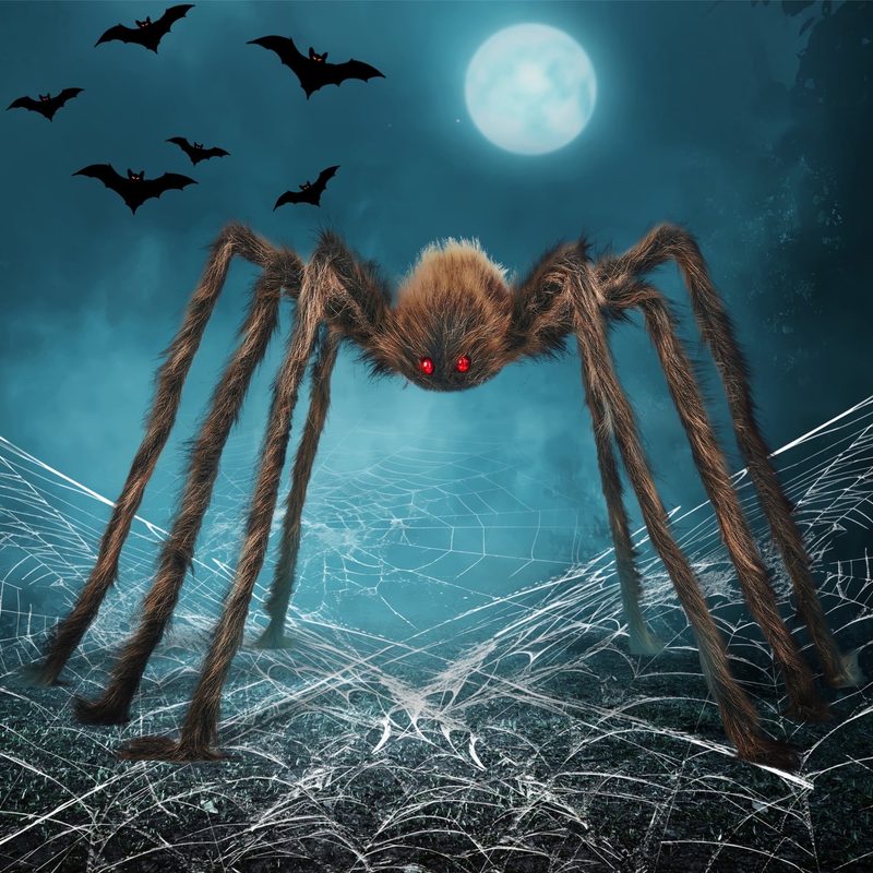 OCATO Giant Spider and 200 Inch Web Set