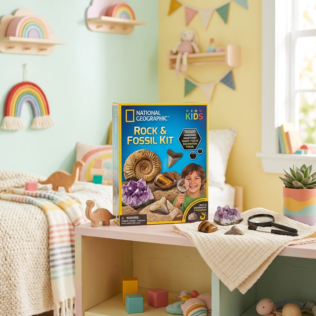 National Geographic Rock & Fossil Kit