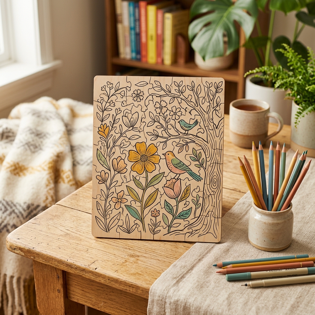 Color-Your-Own Puzzle