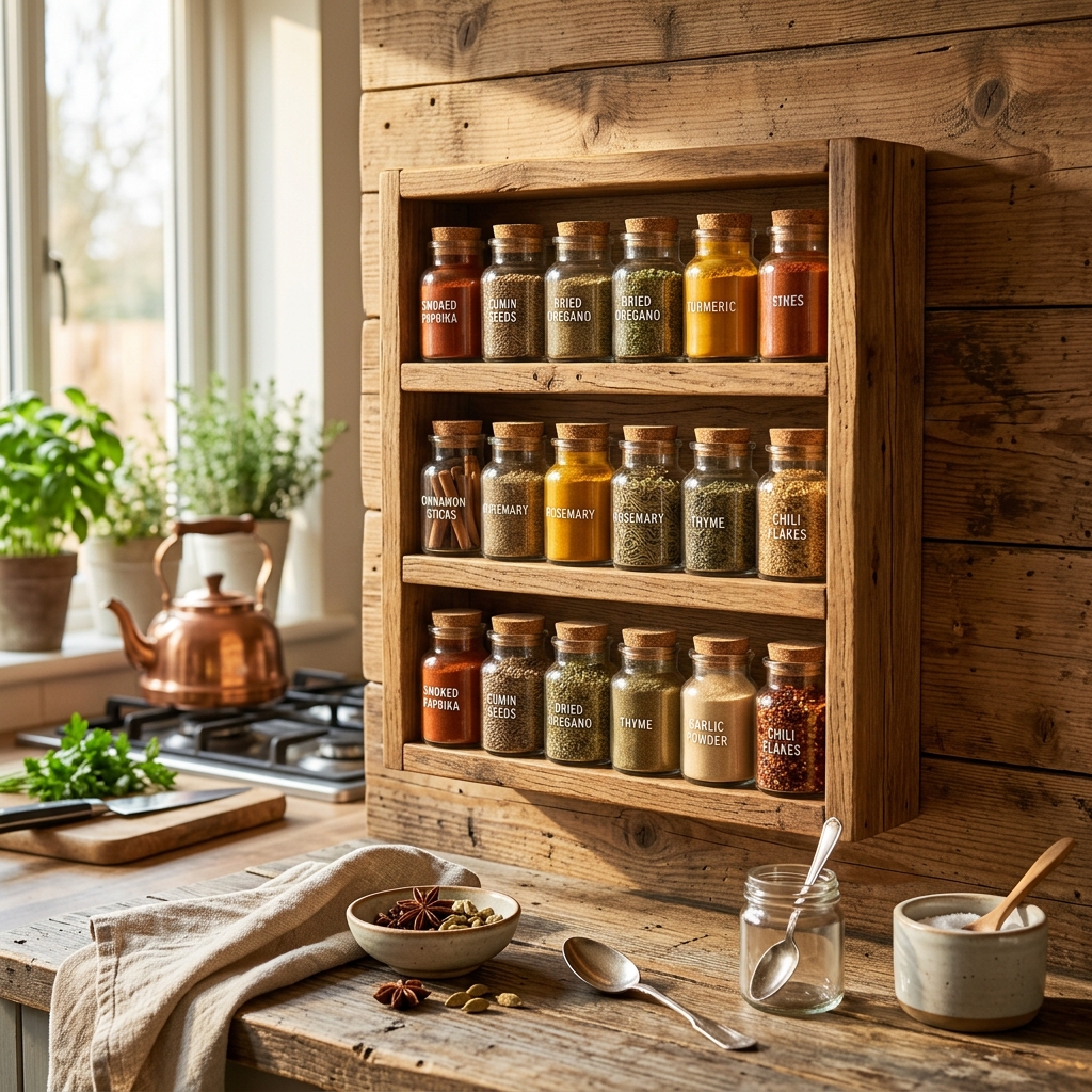 Spice Rack Organizer (20 Jars)