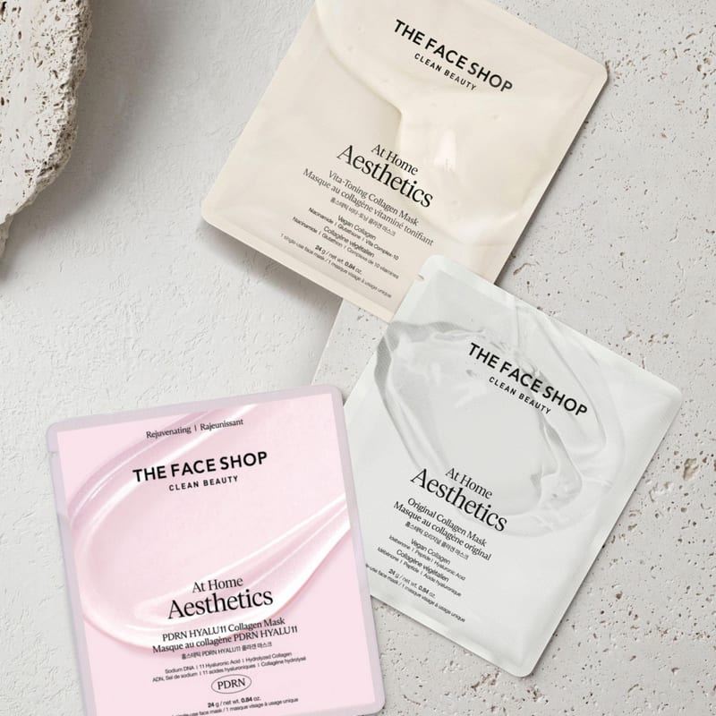 Vita-Toning Vegan Collagen Sheet Masks (4-Pack)
