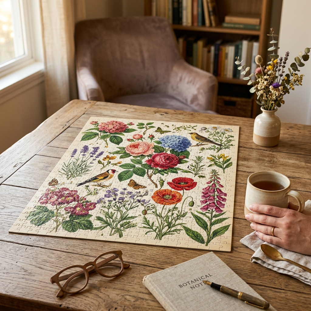 Botanical Illustration Puzzle