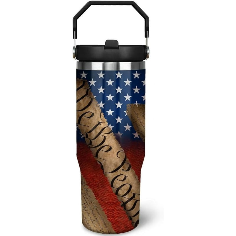 American Flag We the People Tumbler 30oz