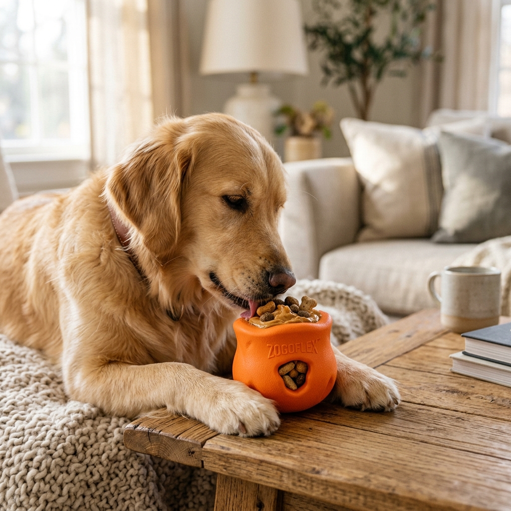 West Paw Zogoflex Tux Stuffable Dog Toy