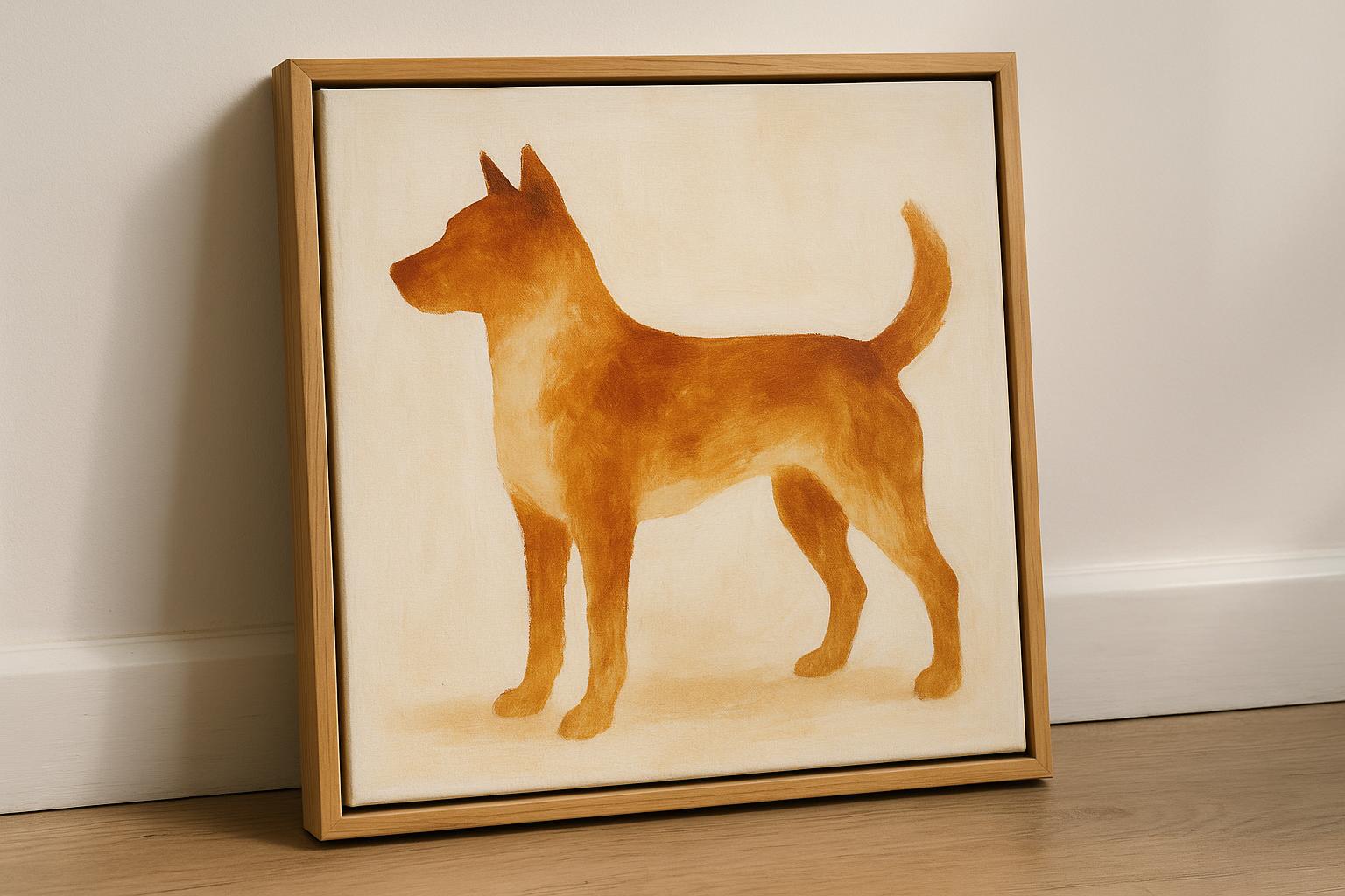 Custom Pet Portrait Canvas Print