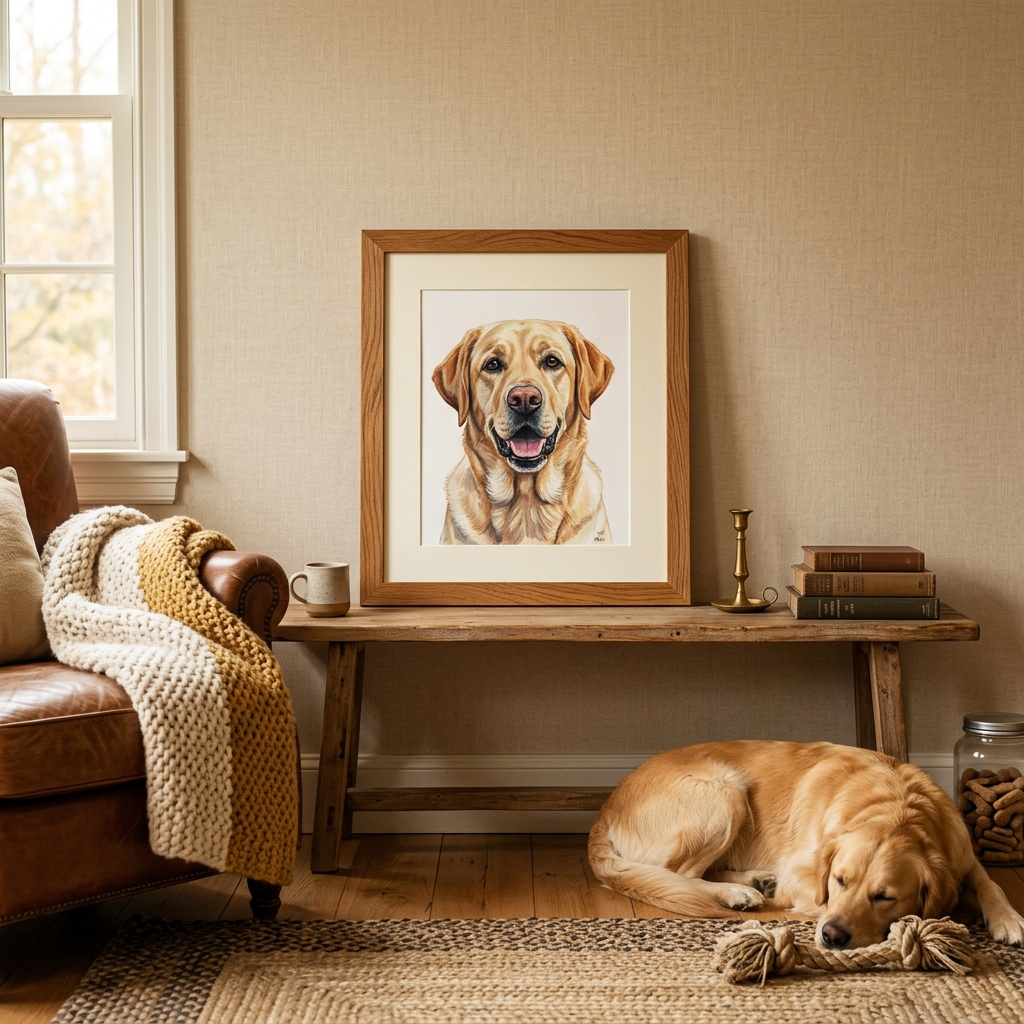 Custom Pet Portrait Commission