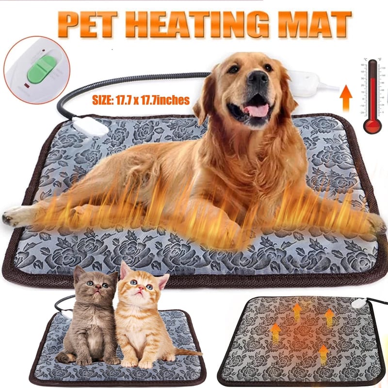 Heated Pet Blanket Electric Waterproof Washable