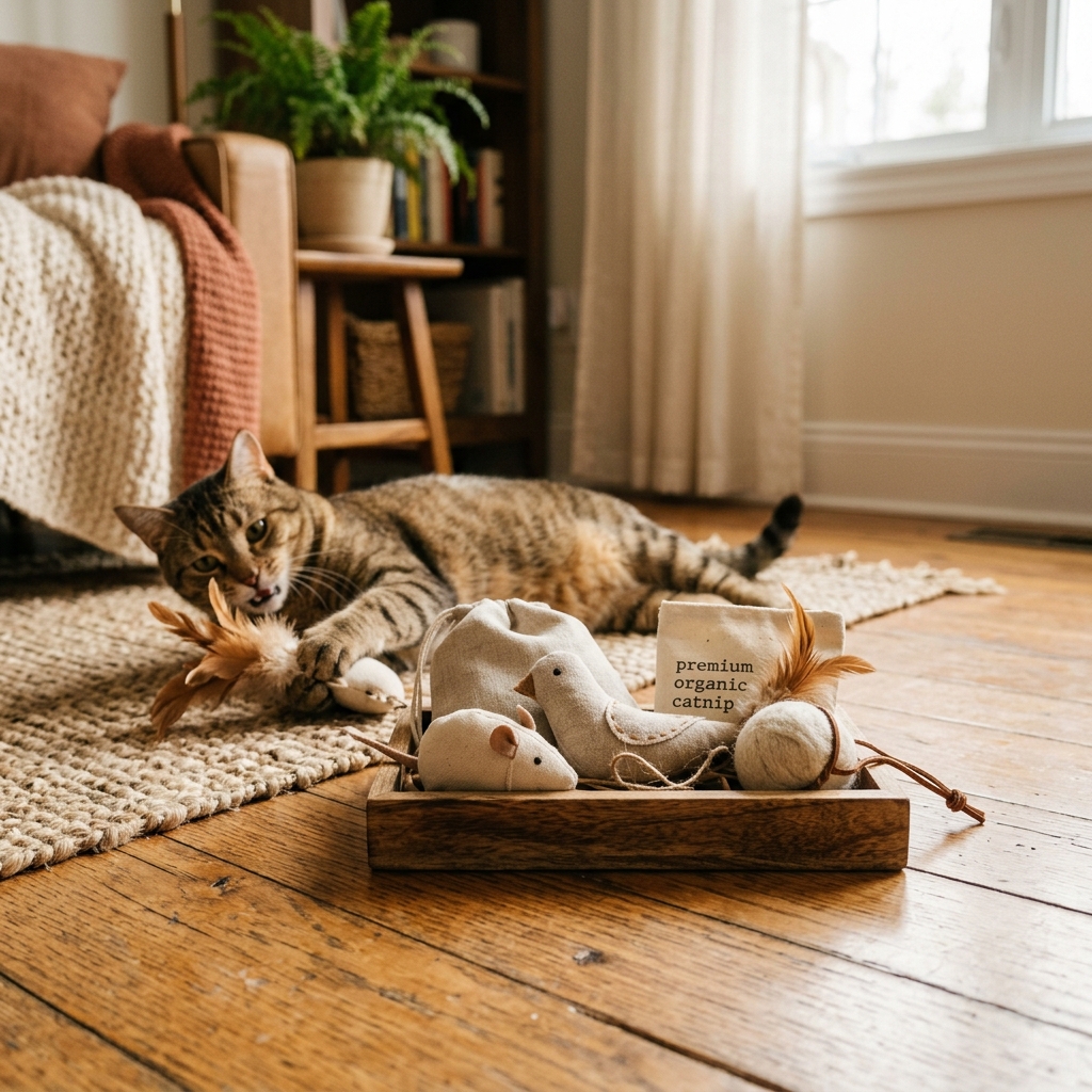 Interactive Catnip Toy Set