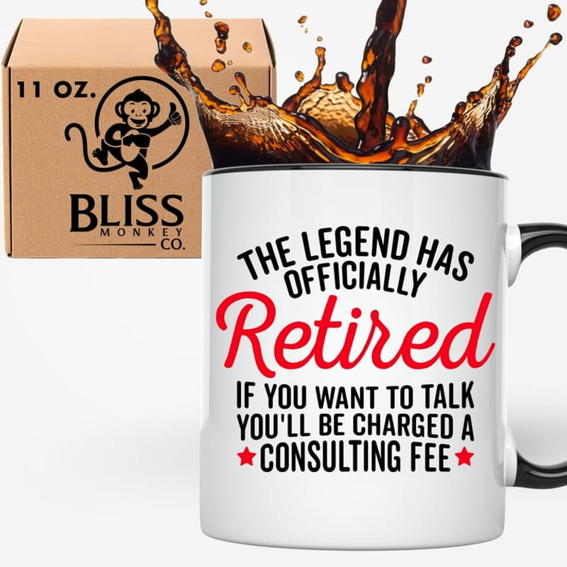 The Legend Has Officially Retired Mug