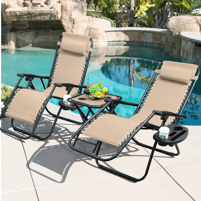 Zero Gravity Outdoor Lounge Chair