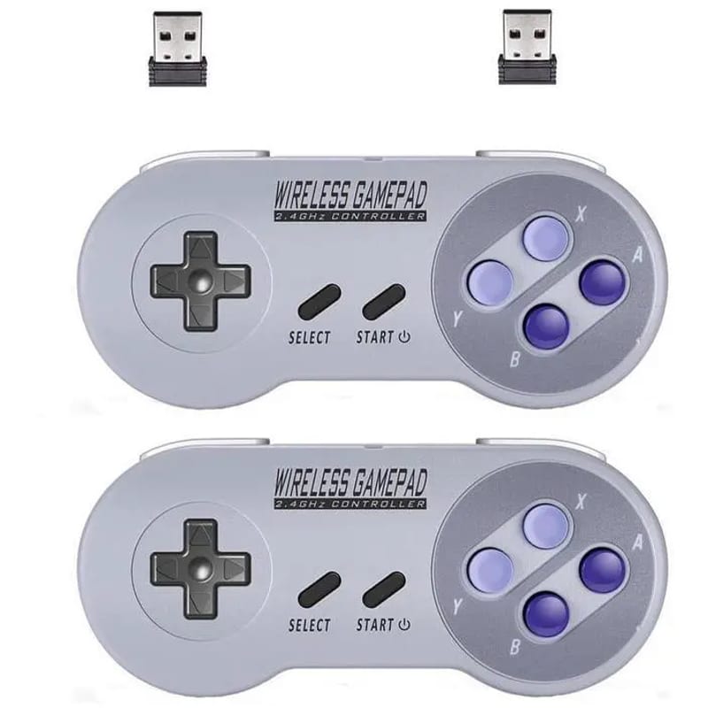 SNES USB Classic Gamepad for PC (2 Pack)
