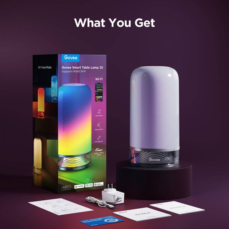 Govee RGBIC Smart Table Lamp