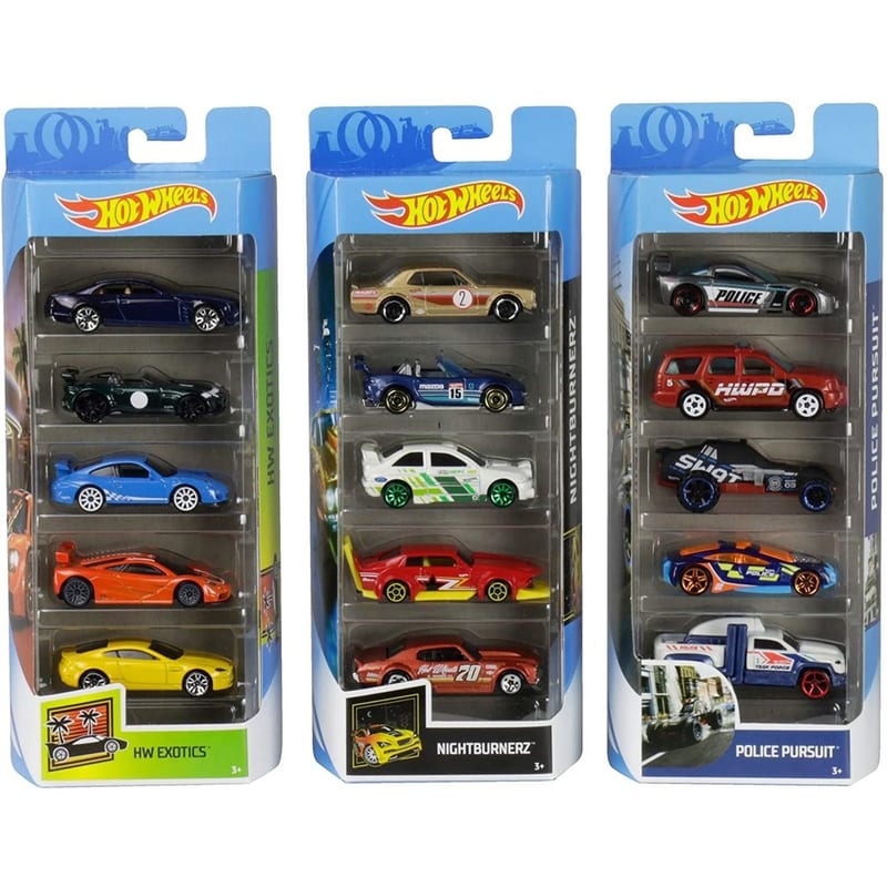 Hot Wheels 5-Car Assortment