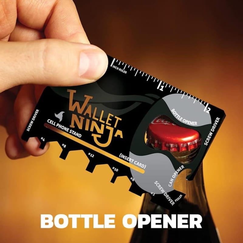Wallet Ninja 18-in-1 Credit Card Multitool