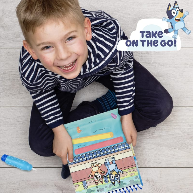 Bluey Aqua Art Reusable Water Book