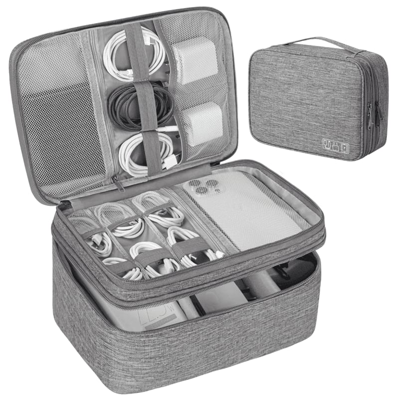 Electronics Travel Organizer Cable Bag