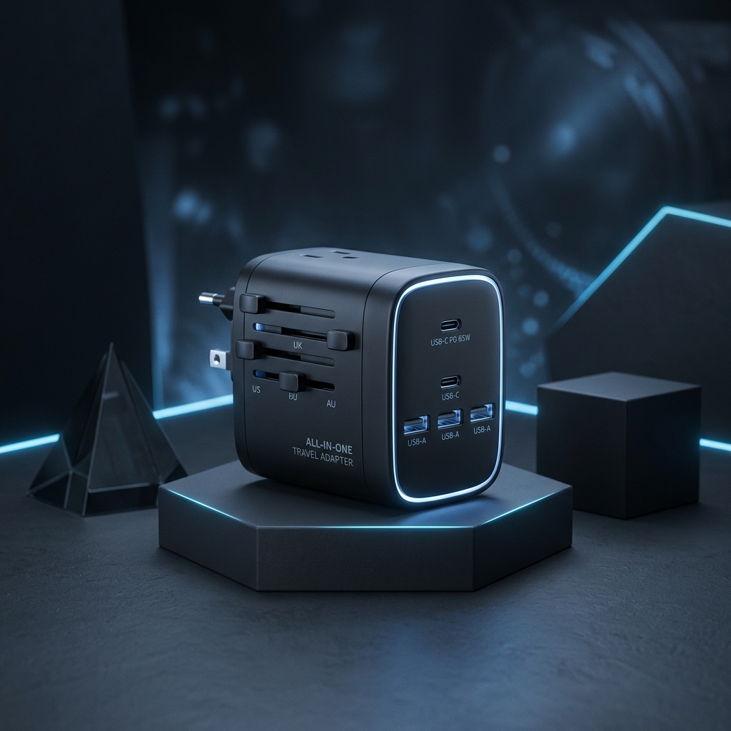 Universal Travel Adapter All-in-One
