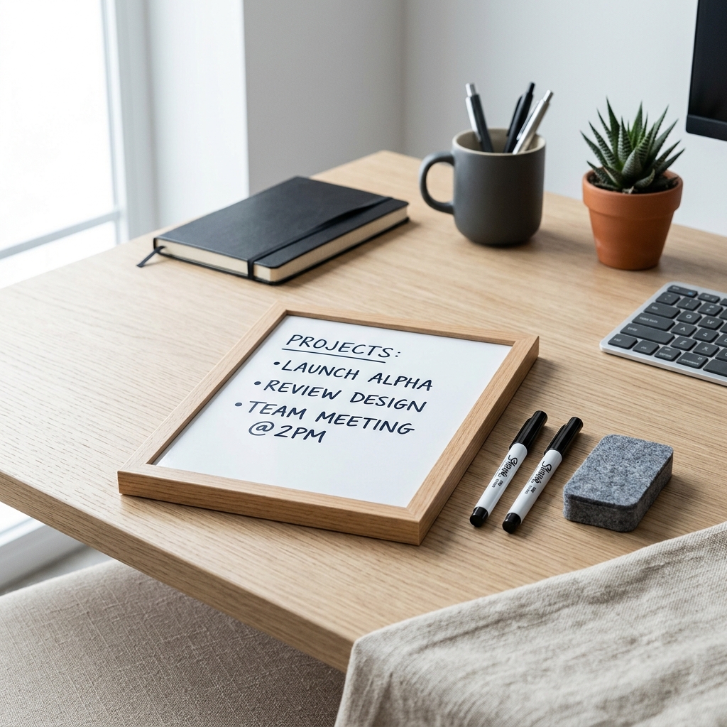 Mini Dry-Erase Whiteboard Set